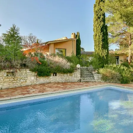 Villa Au Coeur des Vignes en Provence à Châteauneuf-de-Gadagne Extérieur photo